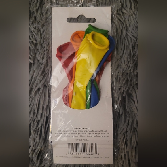 Personalized Balloons for every occasion, "MAKAYLA" in assorted Colors - Picture 3 of 3